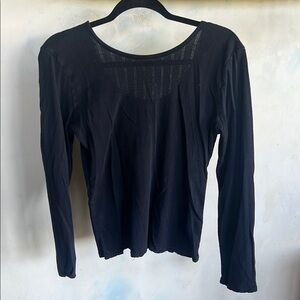 Outerknown Low Back Pointelle Top